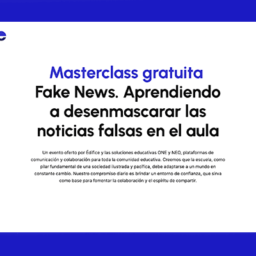 Fake News. Aprendiendo a desenmascarar las noticias falsas en el aula